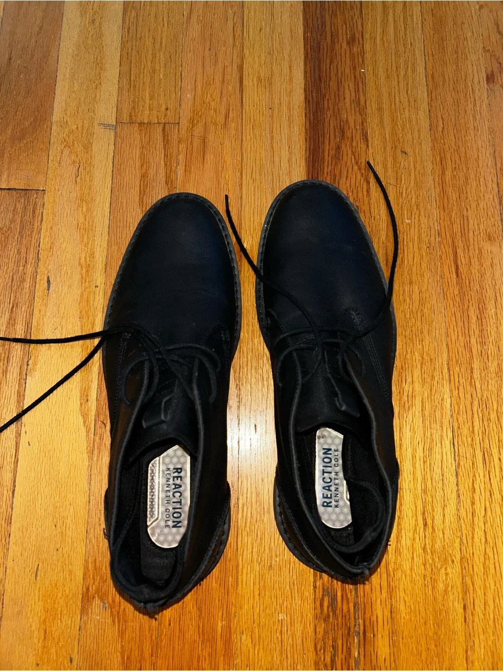 Kenneth Cole Reaction Men’s Black Chukka Lace-Up Boots